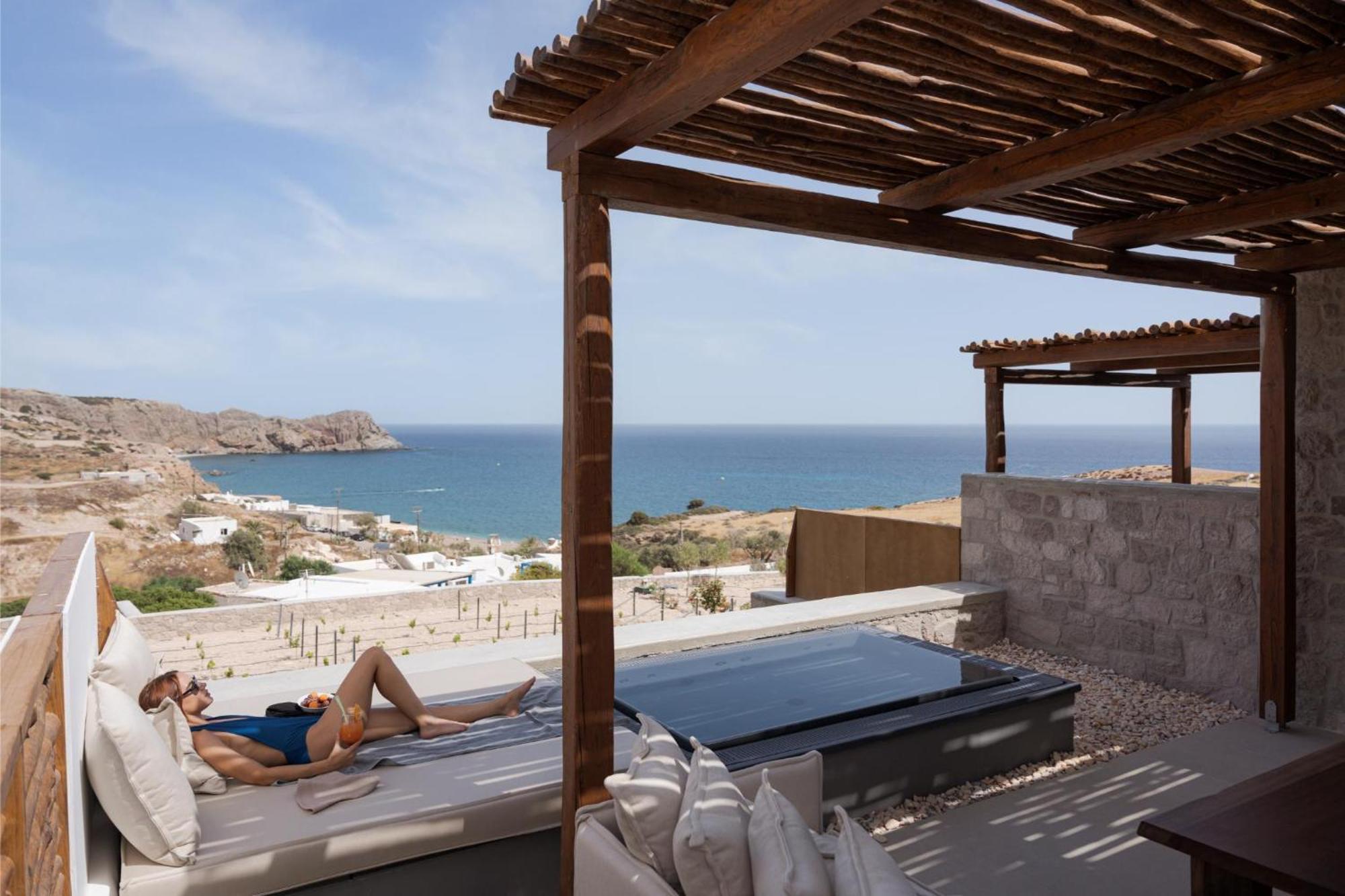 Horizon Suites Milos Paliochori エクステリア 写真