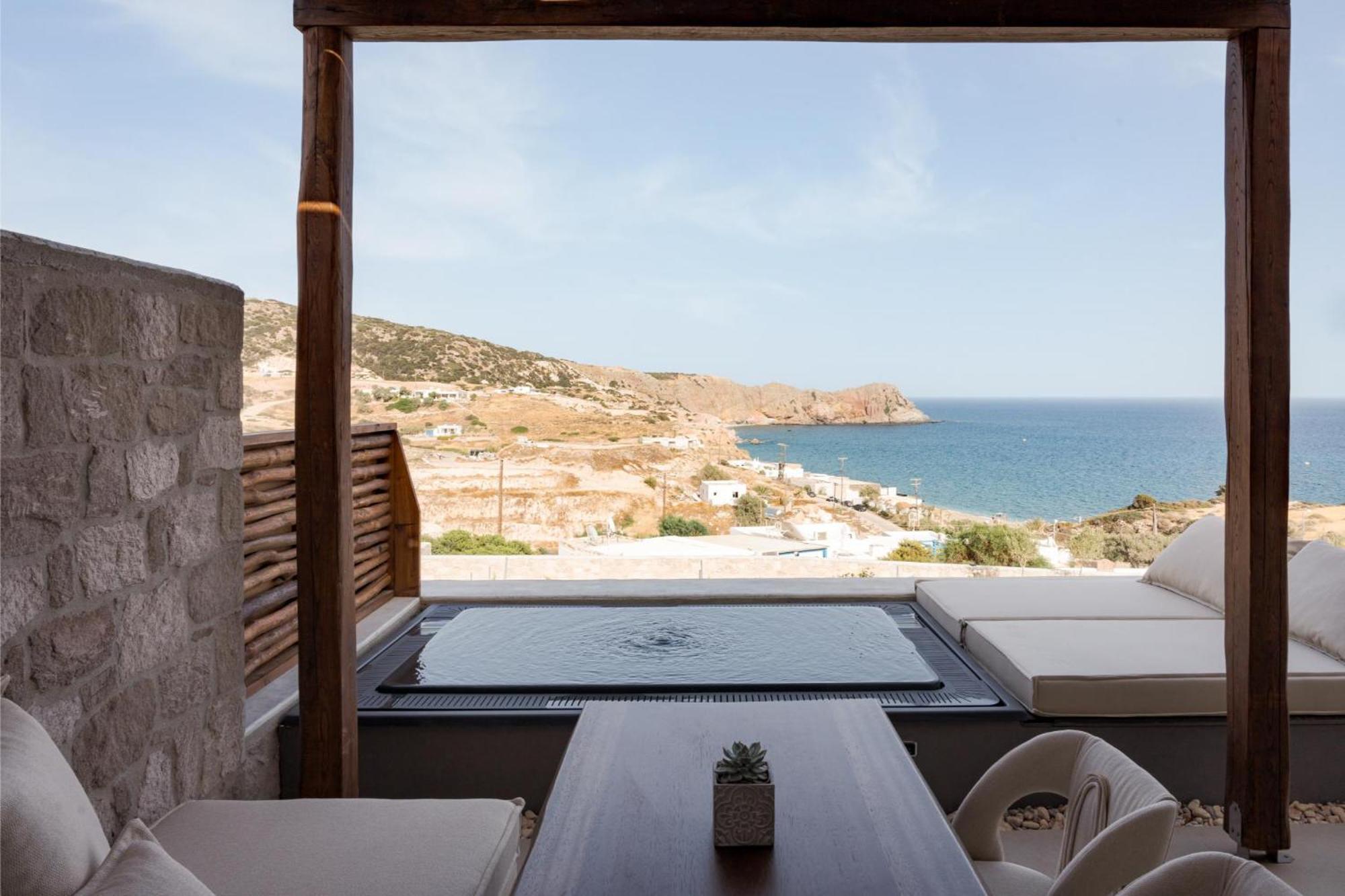 Horizon Suites Milos Paliochori エクステリア 写真