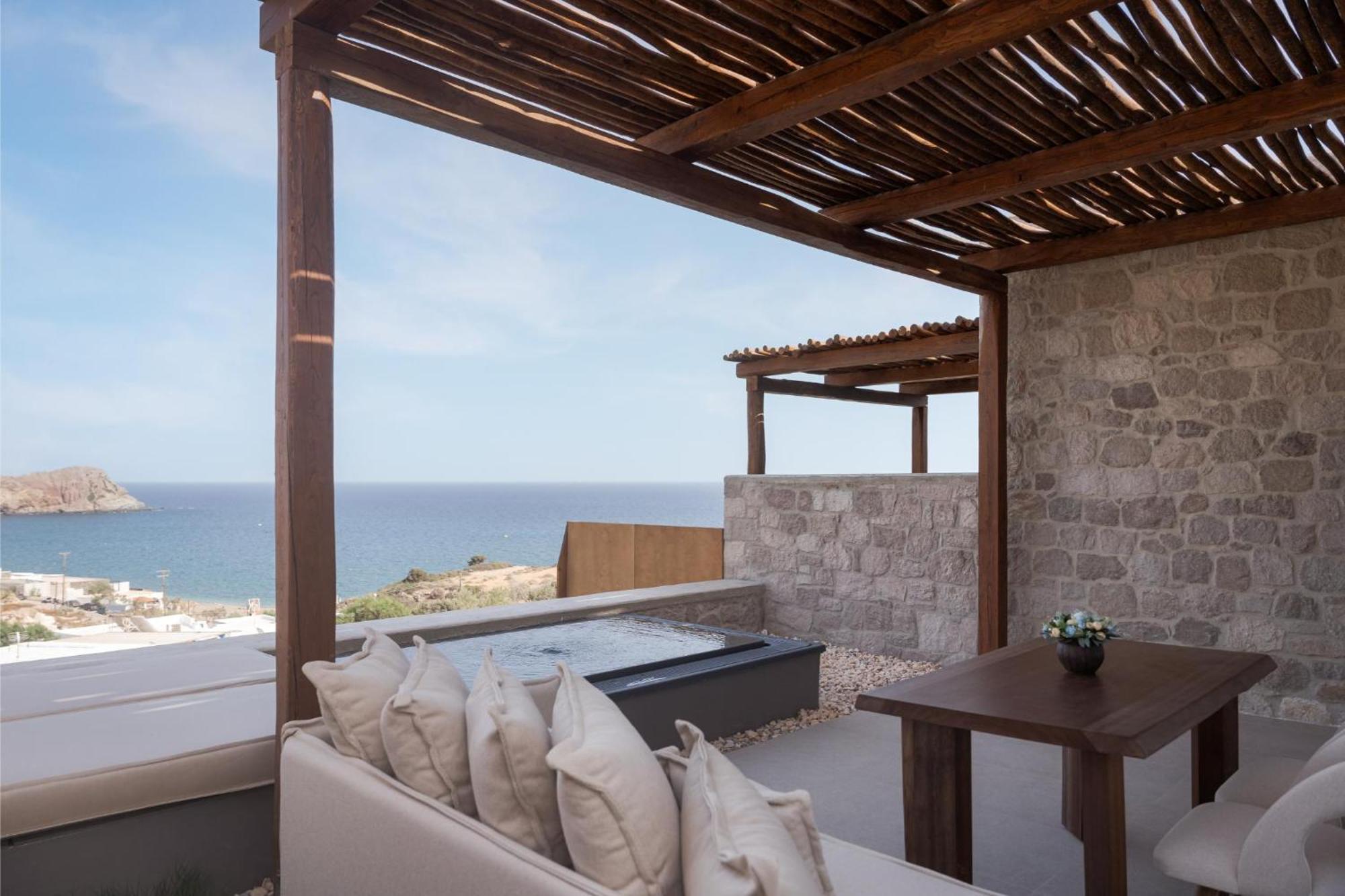 Horizon Suites Milos Paliochori エクステリア 写真